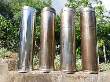 tubi in acciaio per camino 