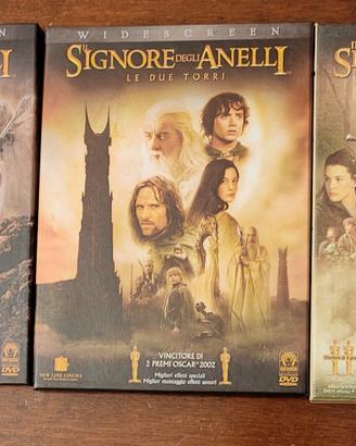 Trilogia 6 DVD Il signore degli Anelli 
