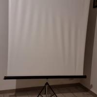 Telone per proiezioni largo 146 cm alto 175 cm con