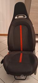 sedili anteriori dx sx per fia abarth 500