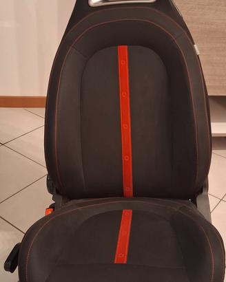 sedili anteriori dx sx per fia abarth 500