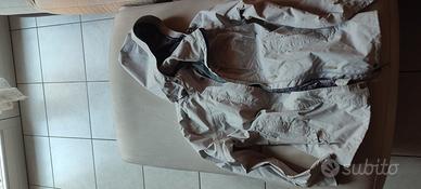 Giacca paravento e parapioggia grigia S Decathlon 