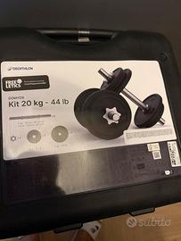 Manubri per palestra in casa