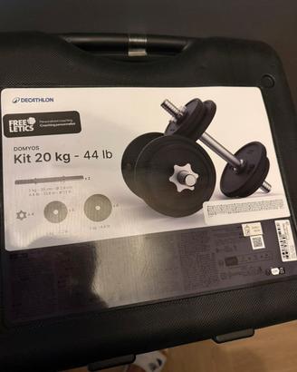 Manubri per palestra in casa