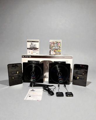 DJ Hero 1&2 Party Bundle PS3 Giochi Sigillati