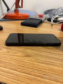 iphone 12 nero 128 scatola caricatore cover vetro