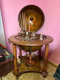 Mappamondo porta alcolici