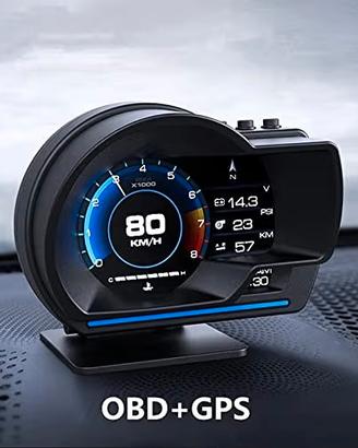 Head Up Display, OBD2 + GPS Smart Head Up Car HUD 