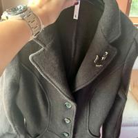 Giacca lana marrone Met Tg. L ( veste piccolo)