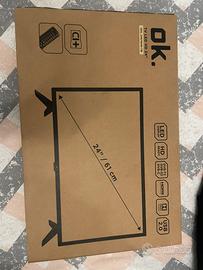 TV LED United 22” con telecomando e base HDMI/ USB