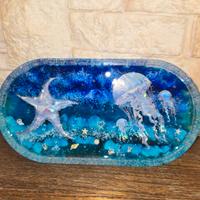 svuotatasche mare in resina epossidica