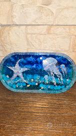 svuotatasche mare in resina epossidica