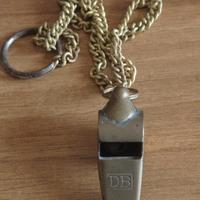 fischietto in ottone vintage 