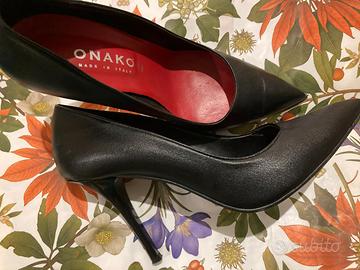 scarpe decolletè nere