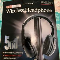 Cuffie wireless headphone mh2001 hi-fi sxbs