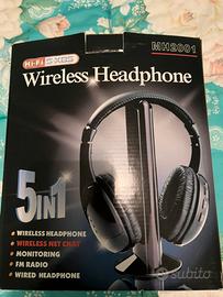 Cuffie wireless headphone mh2001 hi-fi sxbs