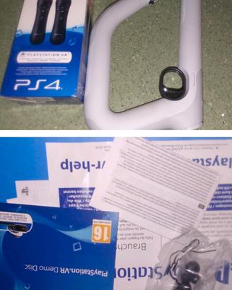 PSVR + AIM + 9 giochi VR + 2 Move