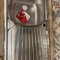 Lavello Inox MC Monovasca con Gocciolatoio - NUOVO