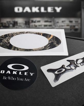 🕶️ Set 3 Sticker Oakley Original Style – Nuovi 🕶