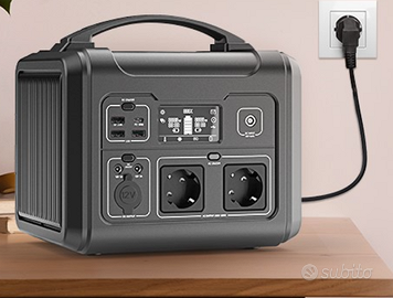 EZVIZ power station PS600 + pannello solare PSP200