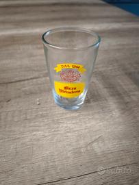 Bicchieri originali Menabrea anni 70
