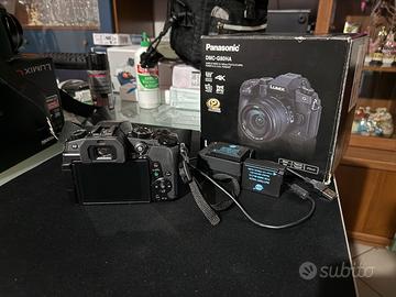Fotocamera Panasonic Lumix G80 + Obiettivo