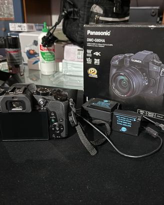 Fotocamera Panasonic Lumix G80 + Obiettivo