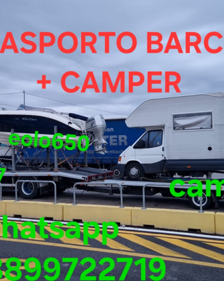 Trasporto barche gommone boat transport trasfer