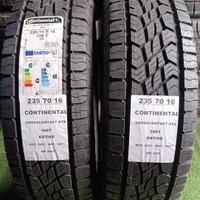 2 GOMME 235 70 16 CONTINENTAL NUOVE RIF3556
