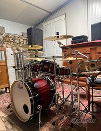 Batteria acustica pearl