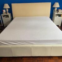 Letto contenitore matrimoniale doghe 160x200 cm