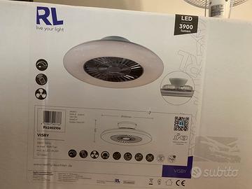 Lampadario plafoniera com ventilatore