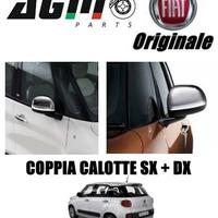 Kit set calotte cromate specchietti esterni sx + d