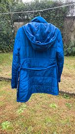 Piumino Desigual Blu Elettrico 