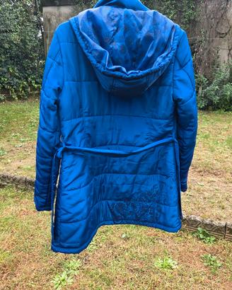 Piumino Desigual Blu Elettrico 