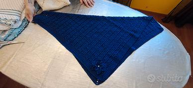 Copertina fatta a mano ad uncinetto