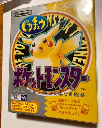 Game Boy Trio  Pokemon Rosso, Blu, Giallo