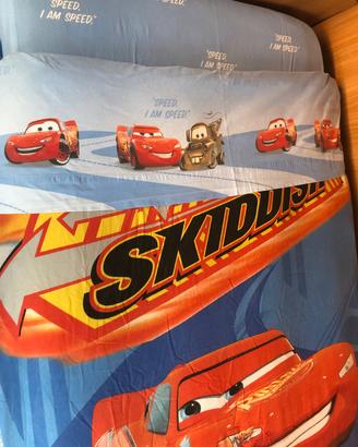 Completo letto singolo cars