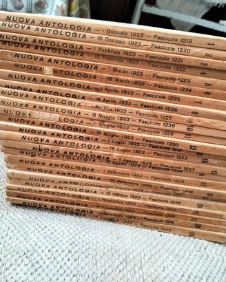 NUOVA ANTOLOGIA 
rivista, annata 1923 completa 