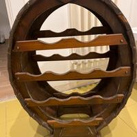 Cantinetta vino in legno massello