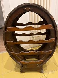 Cantinetta vino in legno massello