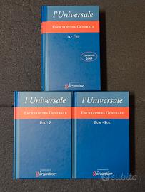 Enciclopedia L’Universale 2005 in 3 volumi