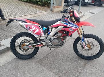 TELAIO TARGATO HONDA CRF 250 2004 2009