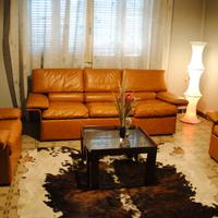 Divano in pelle vintage