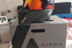 Casco Airoh Wraap Taglia M + Maschera Cross 