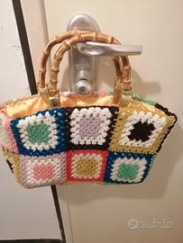 borsa uncinetto