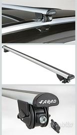 BARRE PORTATUTTO PER AUTO FARAD IN ALLUMINIO