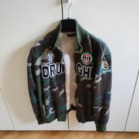 felpa 'drughi' con zip