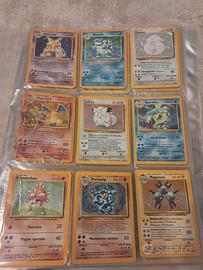Carte pokemon Set base vintage