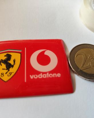 Ferrari. adesivi in plastica gommata